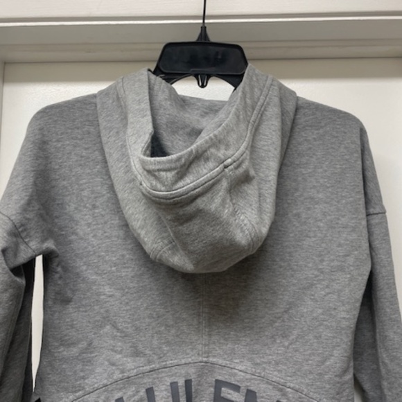 EUC Lululemon Cut Above Hoodie Expression Gray Side Slits - Picture 11 of 13